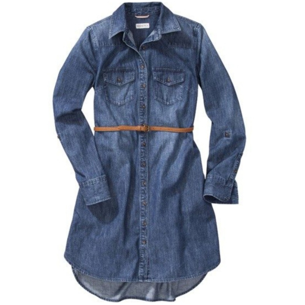 Denim dress